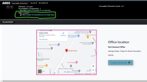 Office location of accessmeter on a google map.